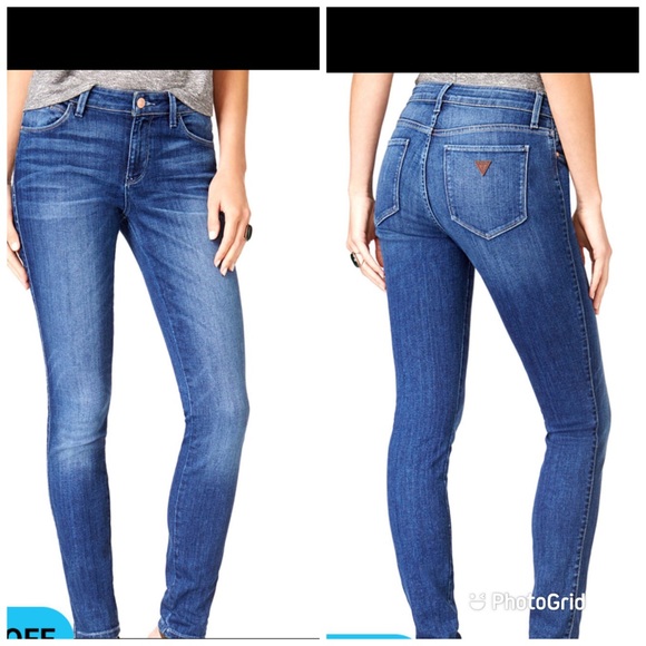 Guess Denim - Guess sexy dark wash ultra skinny jeans sz-28